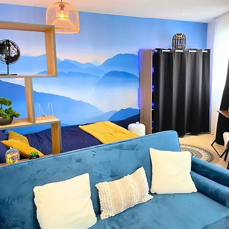 L'ecrin Equipe Avec Vue Panoramique * 卢德